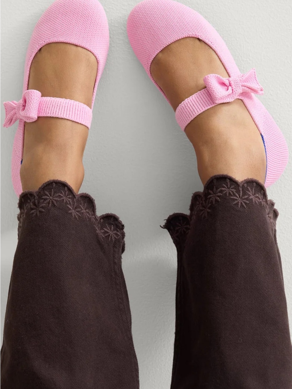 Rothy’s Kids Tux Bow Mary Jane Shoes - Picture 3 of 3